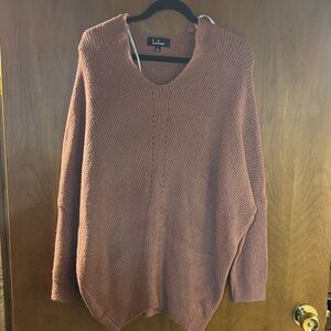 Lulu's Mauve Knit Pullover